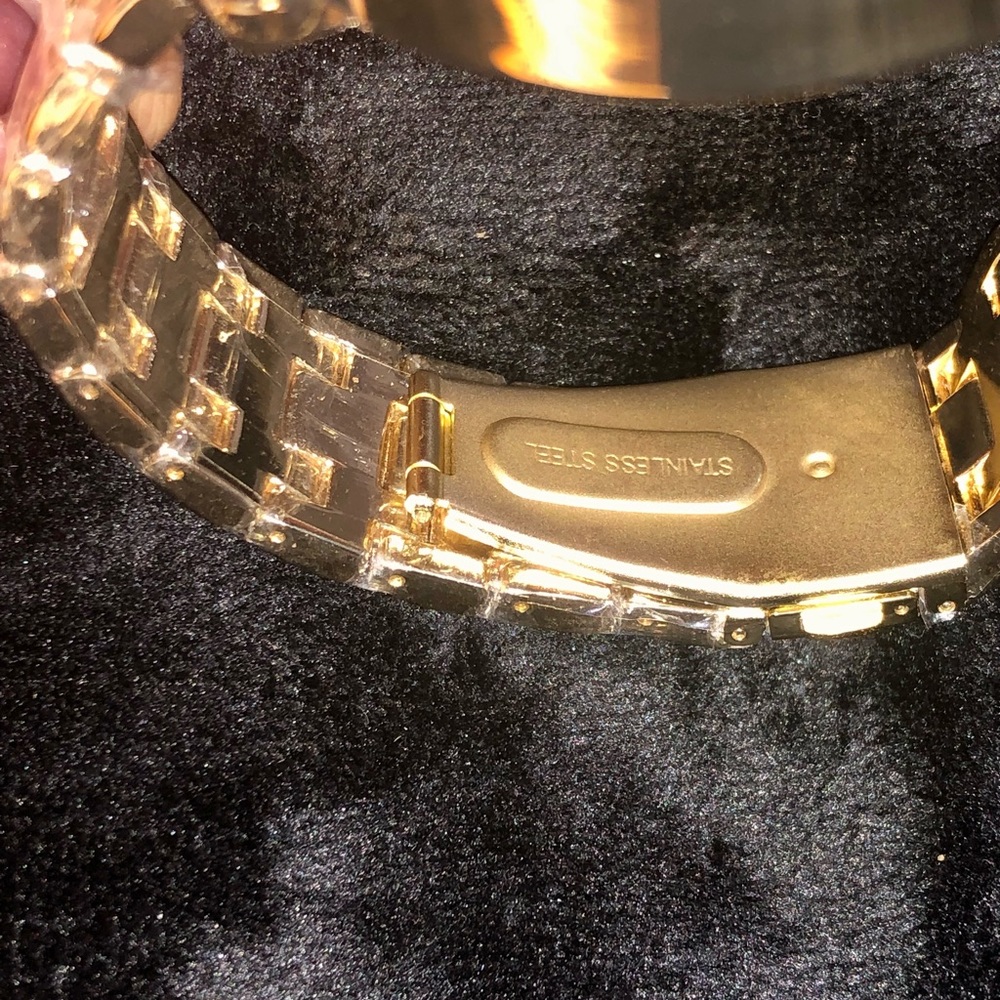 Real Diamond mens watch Not CZ! Best gift limited - Picture 10 of 14
